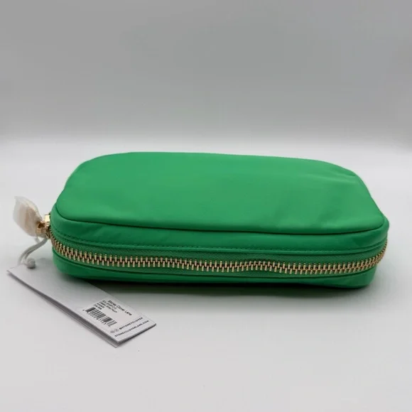 Stoney Clover Lane Classic Small Pouch Avocado Nylon Zip Cosmetic Bag - Picture 16 of 16
